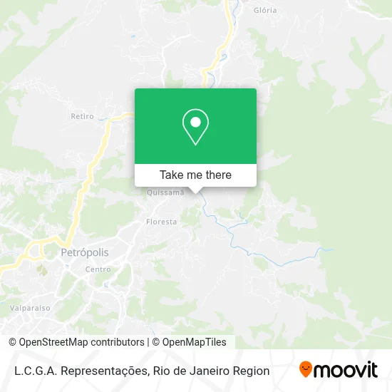 L.C.G.A. Representações map