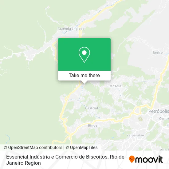 Essencial Indústria e Comercio de Biscoitos map
