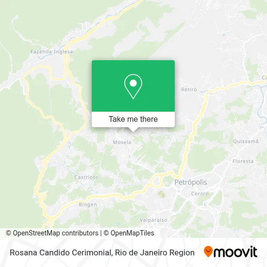 Rosana Candido Cerimonial map