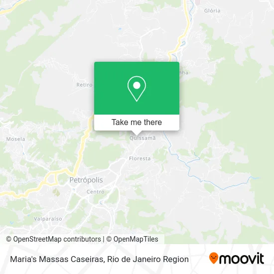 Maria's Massas Caseiras map