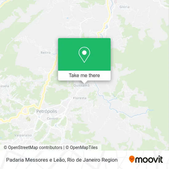 Padaria Messores e Leão map