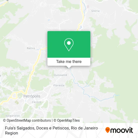 Fula's Salgados, Doces e Petiscos map