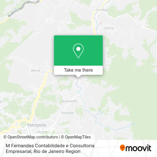 M Fernandes Contabilidade e Consultoria Empresarial map