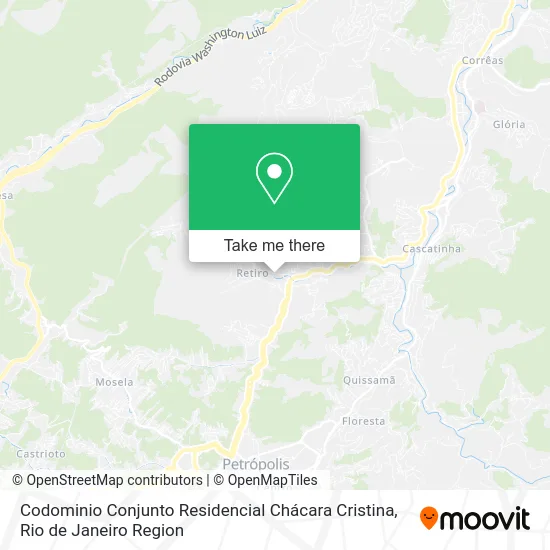 Codominio Conjunto Residencial Chácara Cristina map