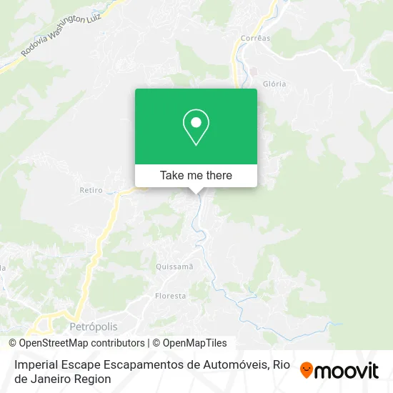 Imperial Escape Escapamentos de Automóveis map