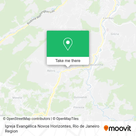 Igreja Evangélica Novos Horizontes map