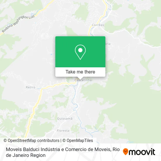 Moveis Balduci Indústria e Comercio de Moveis map