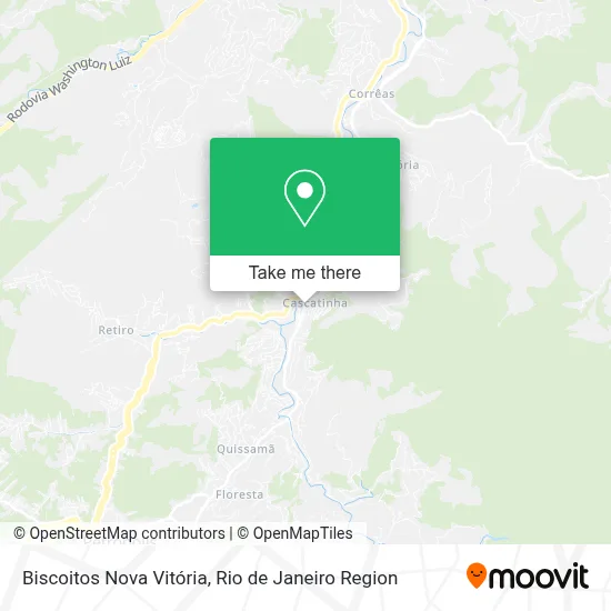 Biscoitos Nova Vitória map