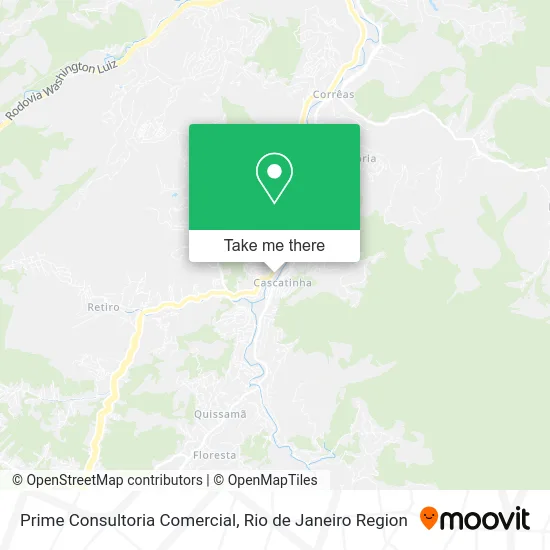 Prime Consultoria Comercial map
