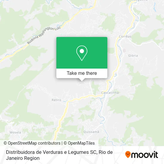 Distribuidora de Verduras e Legumes SC map