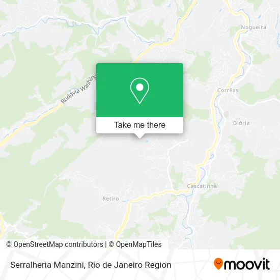Serralheria Manzini map
