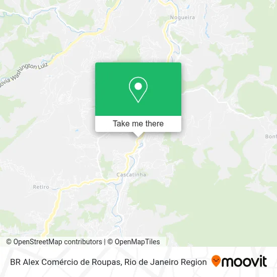 BR Alex Comércio de Roupas map