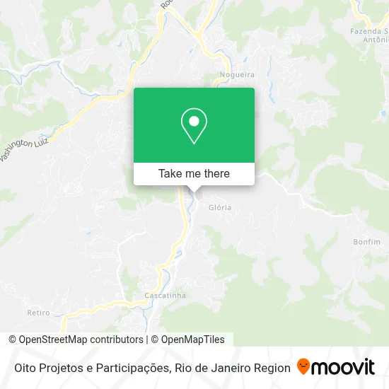 Oito Projetos e Participações map
