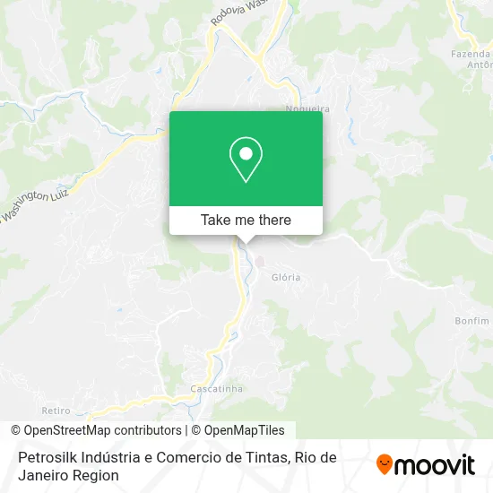 Petrosilk Indústria e Comercio de Tintas map