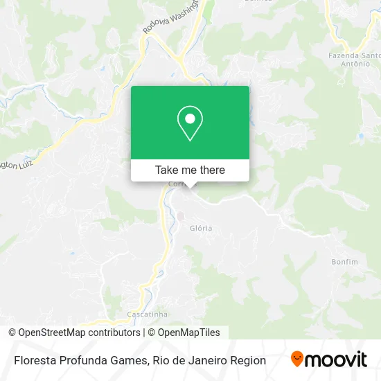 Floresta Profunda Games map