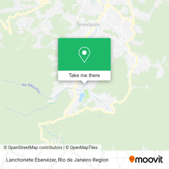 Lanchonete Ebenézer map