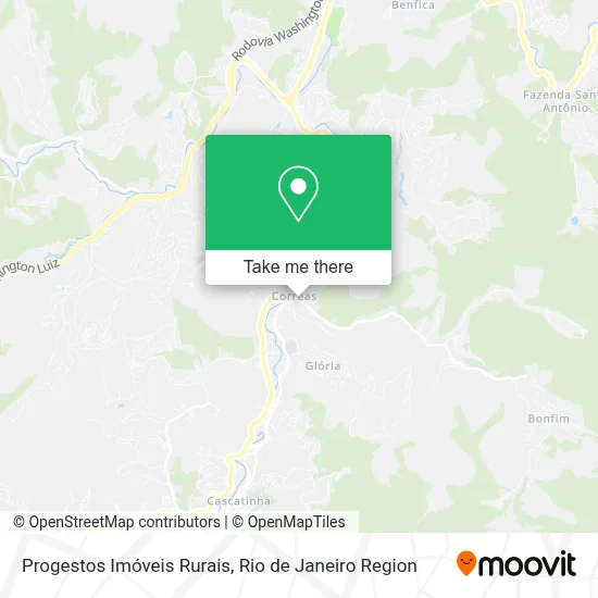 Progestos Imóveis Rurais map