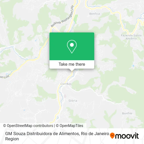 GM Souza Distribuidora de Alimentos map