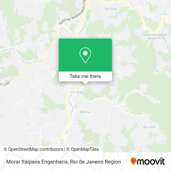 Morar Itaipava Engenharia map