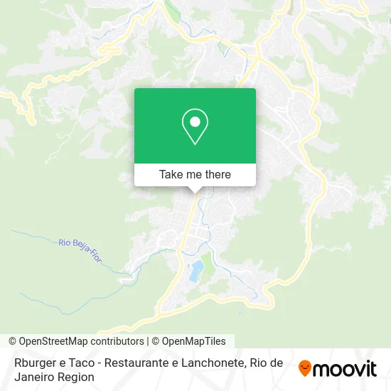Rburger e Taco - Restaurante e Lanchonete map