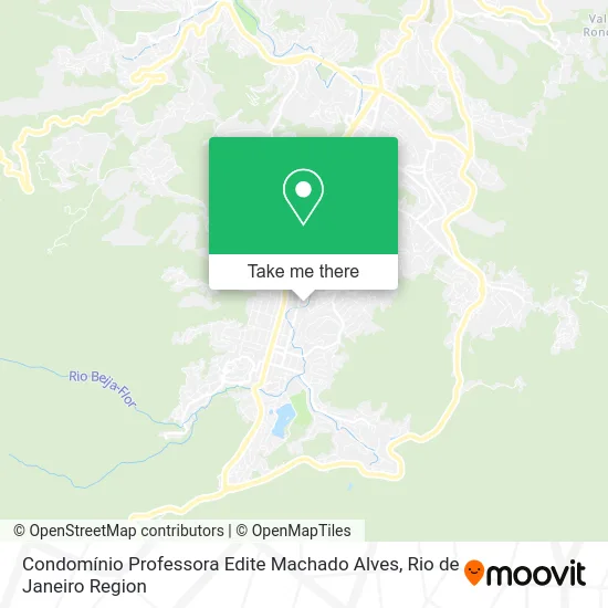 Condomínio Professora Edite Machado Alves map