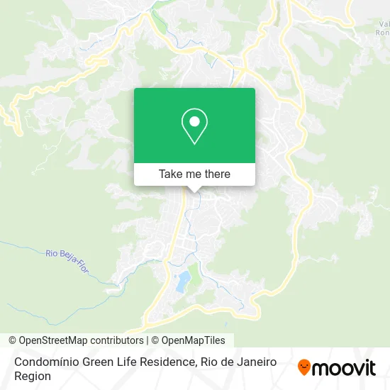 Condomínio Green Life Residence map