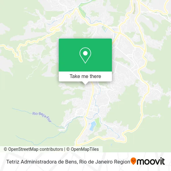 Tetriz Administradora de Bens map