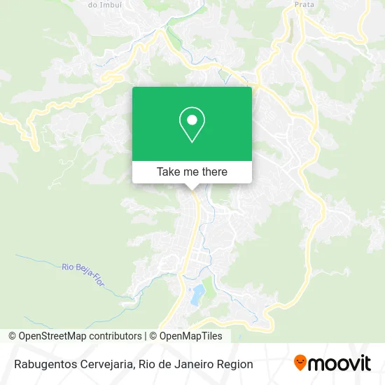 Rabugentos Cervejaria map