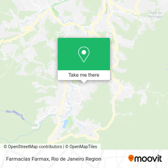 Farmacias Farmax map