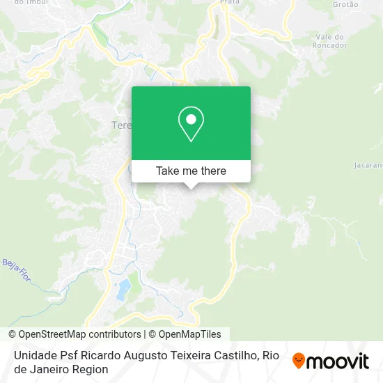 Unidade Psf Ricardo Augusto Teixeira Castilho map