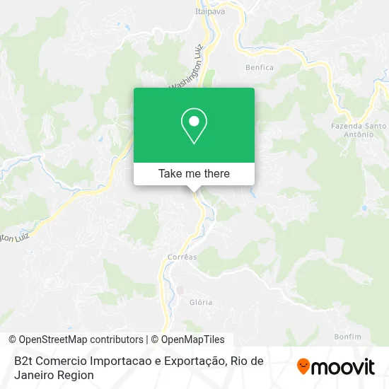B2t Comercio Importacao e Exportação map