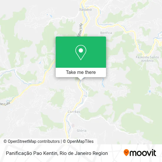 Panificação Pao Kentin map