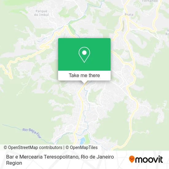 Bar e Mercearia Teresopolitano map