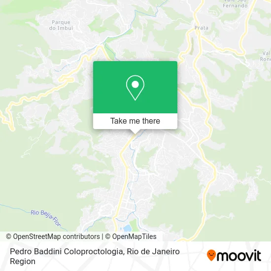 Pedro Baddini Coloproctologia map