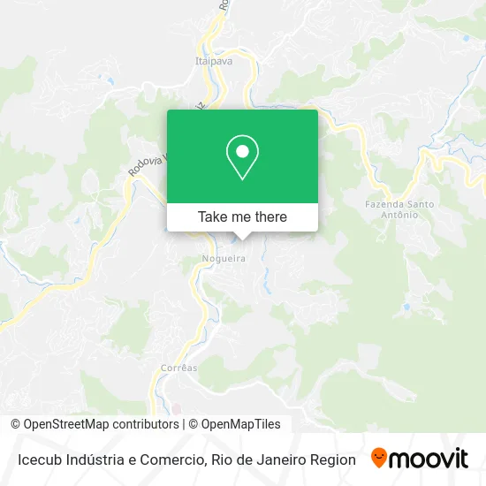 Icecub Indústria e Comercio map