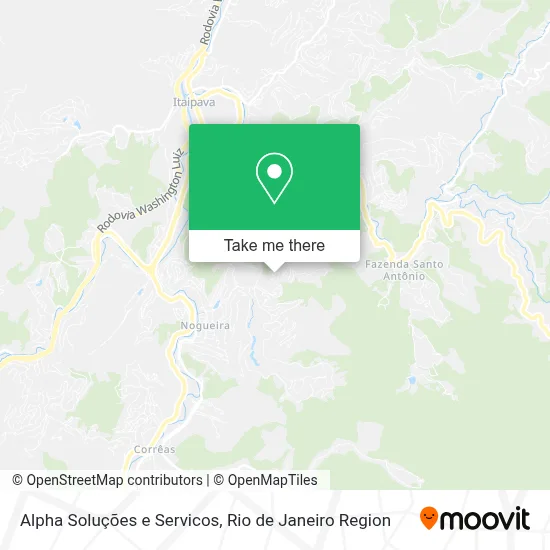 Alpha Soluções e Servicos map