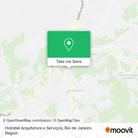 Hidratel Arquitetura e Serviços map