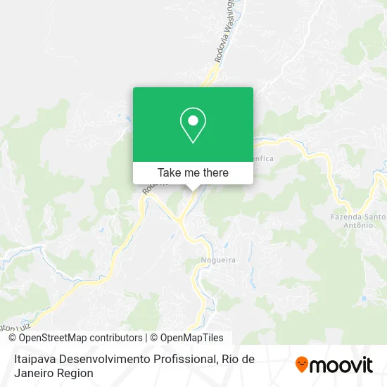 Itaipava Desenvolvimento Profissional map