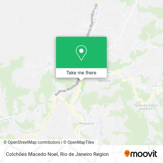 Colchões Macedo Noel map