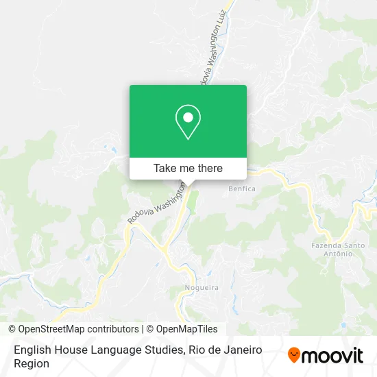 English House Language Studies map