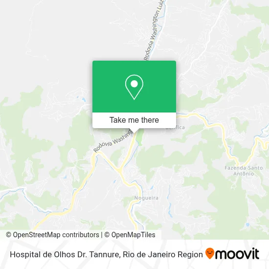 Hospital de Olhos Dr. Tannure map