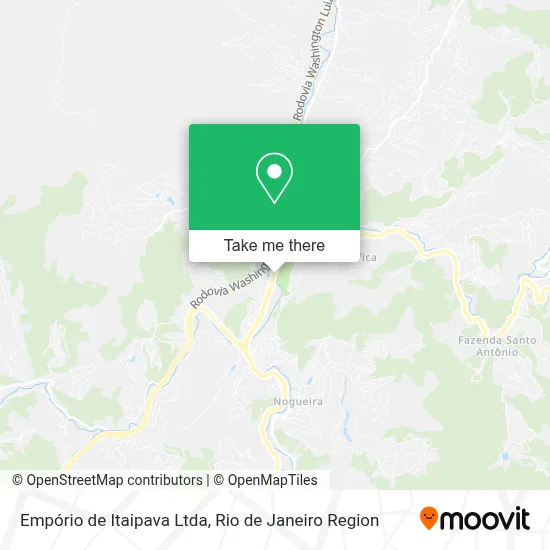 Empório de Itaipava Ltda map