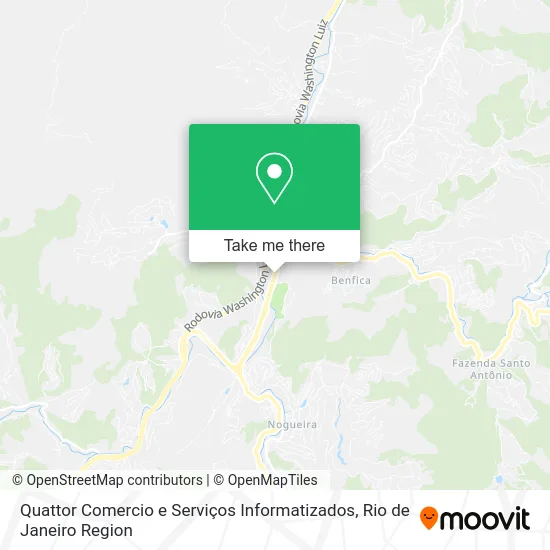 Quattor Comercio e Serviços Informatizados map