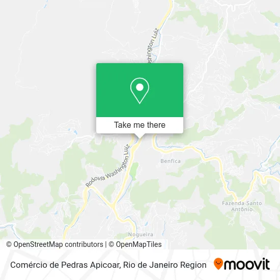 Comércio de Pedras Apicoar map