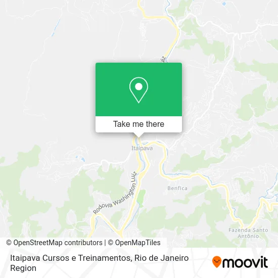 Itaipava Cursos e Treinamentos map