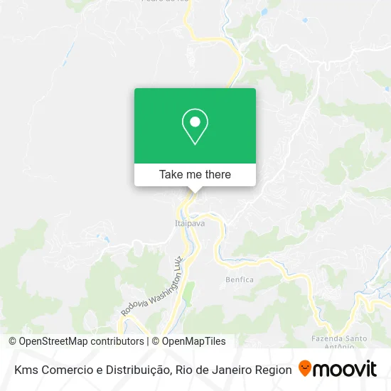 Kms Comercio e Distribuição map