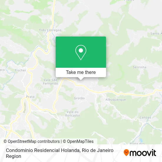 Condomínio Residencial Holanda map