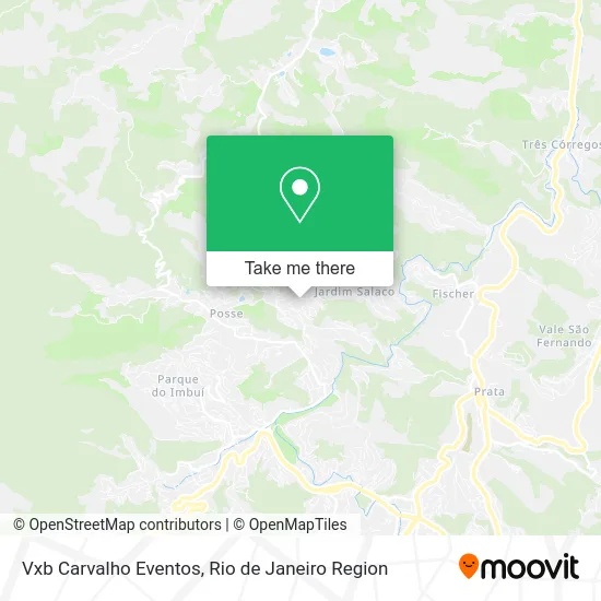 Vxb Carvalho Eventos map
