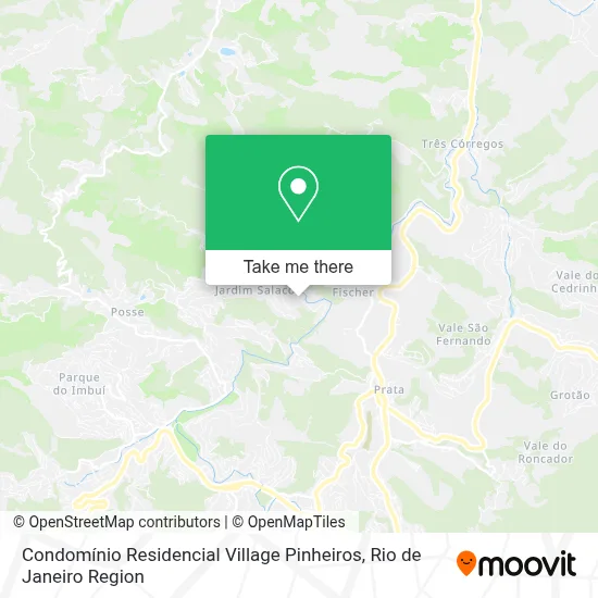 Condomínio Residencial Village Pinheiros map