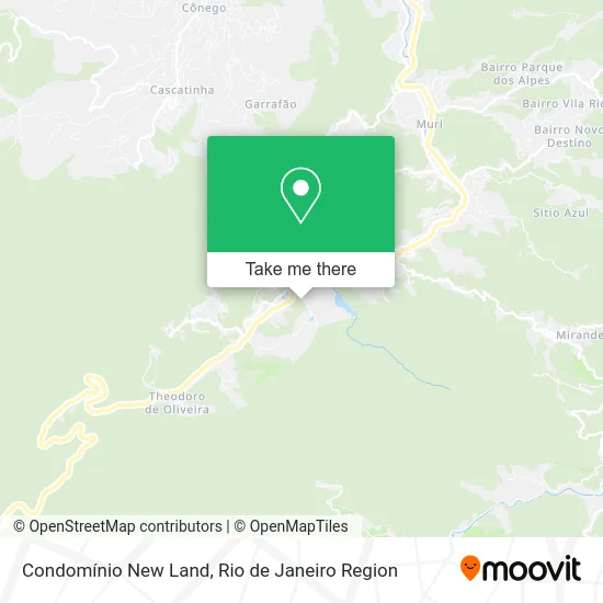 Condomínio New Land map